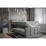 Esposa POSTELJA Z VZMETNICO 160 cm x 200 cm , tekstil siva | Shoptok.si