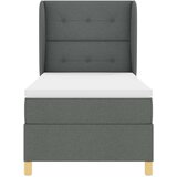  Krevet s opruga kutije Tamno siva 200 x 90 cm tkanina | shoptok.hr