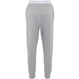 Calvin Klein Spodnji del pižame pegasto siva / črna / bela | Shoptok.si