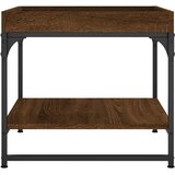  Stolić za kavu boja hrasta 49,5x49,5x45 cm konstruirano drvo | Eponuda.com