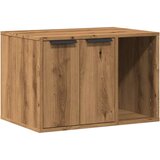 vidaXL kutija z mačji pijesak boja hrasta 60x40x40cm konstruirano drvo | shoptok.hr