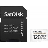 San Disk High Endurance video microSDHC 128GB + SD Adapter Full HD / 4K video, do 100/40 MB/s C10, U3, V30 | Shoptok.si