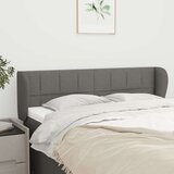  Uzglavlje s ušima tamnosivo 147x23x78/88 cm od tkanine Cijene