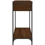  Konzolni stol smeđa boja hrasta 75x34 5x75 cm konstruirano drvo | shoptok.hr