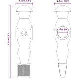  Igrači stolnog nogometa 22 pcs Plava i crvena | shoptok.hr