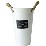 Master Vazna limena Flower 12x20x8,5cm 01231212 bijela | Eponuda.ba