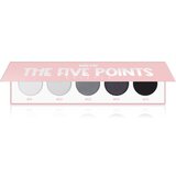 Miyo Eyeshadow The five points paleta senčil za oči odtenek 02 Smokey 1 kos | Shoptok.si