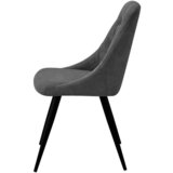 CARRYHOME STOL, kovina, tekstil antracit | Shoptok.si