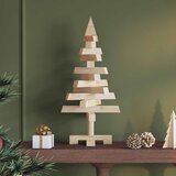  Božićna drvca KOTKA 60 cm Masivna borovina Prirodna | shoptok.hr