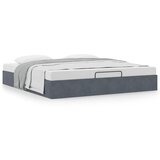 vidaXL Otomanski posteljni okvir brez vzmetnice 200x200 cm žamet | Shoptok.si