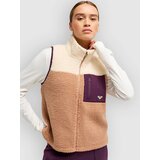 Roxy Boundless Spirit Fleece Vest cafe au lait Cijene