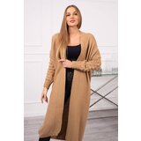 Kesi Sweater with bubbles on the camel sleeve Cijene