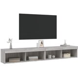 TV ormarići s LED svjetlima 2 kom boja hrasta 100x30x30 cm | shoptok.hr
