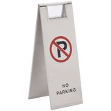 vidaXL Sklopivi znak za parking od nehrđajućeg čelika Cijene