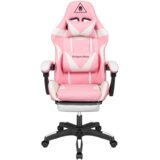 Kruger&Matz GX-150 gejmerska stolica bijela i roza | shoptok.hr