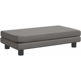  Dječja sofa s tabureom siva 100 x 50 x 30 cm od umjetne kože | shoptok.hr