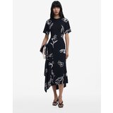 Desigual Haljina crna / bijela | shoptok.hr