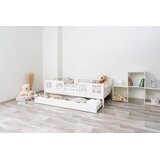 Molarem Home Drveni dječji krevet Luna 20 - bijeli - 200x90 cm - S ladicom | shoptok.hr