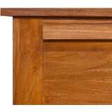 TV omarica 100x30x40 cm trdna tikovina, (20730471) | Shoptok.si