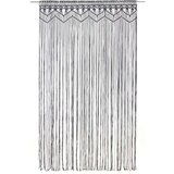  Zavesa makrame antracitna 140x240 cm bombaž, (20768263) | Shoptok.si
