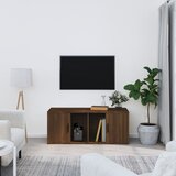 TV ormarić boja smeđeg hrasta 100x35x40 cm konstruirano drvo | Eponuda.com