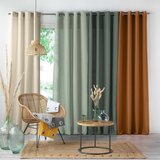 Douceur d intérieur Žajbljevo zelena zavesa za delno zatemnitev iz mikrovlaken 140x280 cm Absolu – | Shoptok.si