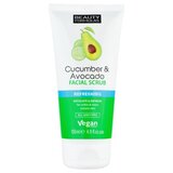 Beauty Formulas Cucumber & Avocado piling za lice 150 ml | shoptok.hr