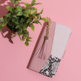Beauty preklopna torbica za samsung galaxy S22 5G roza črna | Shoptok.si