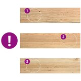  Podloge za stopnice 16 kosov 100x25x2 cm trdna hrastovina | Shoptok.si
