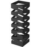  Stalak za kišobrane LUC16B, crni, metalni, 49 cm | shoptok.hr
