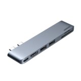 Ugreen 80856 priključna stanica i replikator porta za prijenosno računalo 2 x USB 3.2 Gen 2 (3.1 Gen 2) Type-C Aluminij Cijene