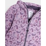 Sinsay Podstavljena skijaška jakna s leopard uzorkom i reflektirajućim elementima | shoptok.hr