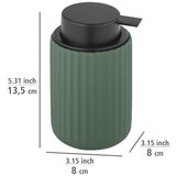 Wenko Zeleni keramički set pribora za kupaonicu Belluno – | shoptok.hr