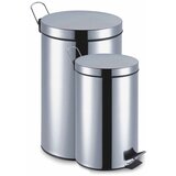 Hoffmanns 2-dijelni set koševa za smeće s pedalom, 12 l i 3 l | shoptok.hr