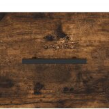  Zidni noćni ormarići 2 kom dimljenog hrasta 35x35x20 cm | shoptok.hr