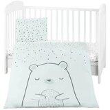Kikka Boo posteljina za krevetac 3u1 bear, mint cene