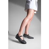 Marjin Women's Helmet Stone Ballerina Shoes Mary Jane Tevila Black | Eponuda.ba
