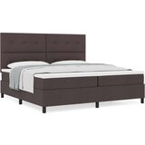  Vzmetnica z vzmetnico v temno sivi barvi 200x200 cm Tkanina, (22067138) | Shoptok.si