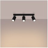 Nice Lamps Crna stropna svjetiljka 6,5x45 cm Gleam – | shoptok.hr