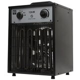 SHE SHX Industrial Fan Heater, 12 kW, Black Slike