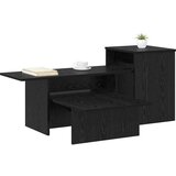  Konzolna stolica Crni hrast 80 x 50 x 225 cm Konstruirano drvo | shoptok.hr