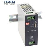 Mean Well XDR-480E-24 – 480W DIN, industrijsko šinsko napajanje 24V, ultra tanko ( 4971 ) | ePonuda.com