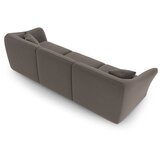 Cosmopolitan Design Smeđa baršunasti sofa 292 cm Tokyo – | shoptok.hr
