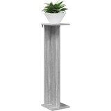  Stalak za biljke 2 pcs Sivi Sonoma 25 x 25 5 x 100 5 cm | shoptok.hr