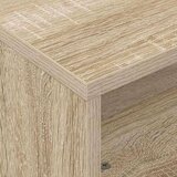  Stolić sa kotačima Sonoma hrast 50 x 50 x 30 cm | shoptok.hr