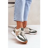 PS1 Women's Sports Shoes Sneakers Beige-Green Britma | shoptok.hr