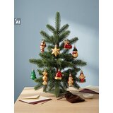 Sinsay Set božićnih ukrasa u blagdanskim oblicima 9 pack | shoptok.hr