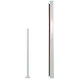 vidaXL Uvlačiva bočna tenda za terasu 160 x 300 cm crvena | shoptok.hr
