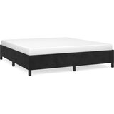 Okvir za krevet bez madraca crni 160x200 cm baršunasti | Eponuda.com