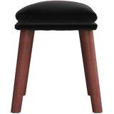  Tabure crni 45x29,5x35 cm baršunasti | Shoptok.si